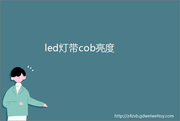 led灯带cob亮度